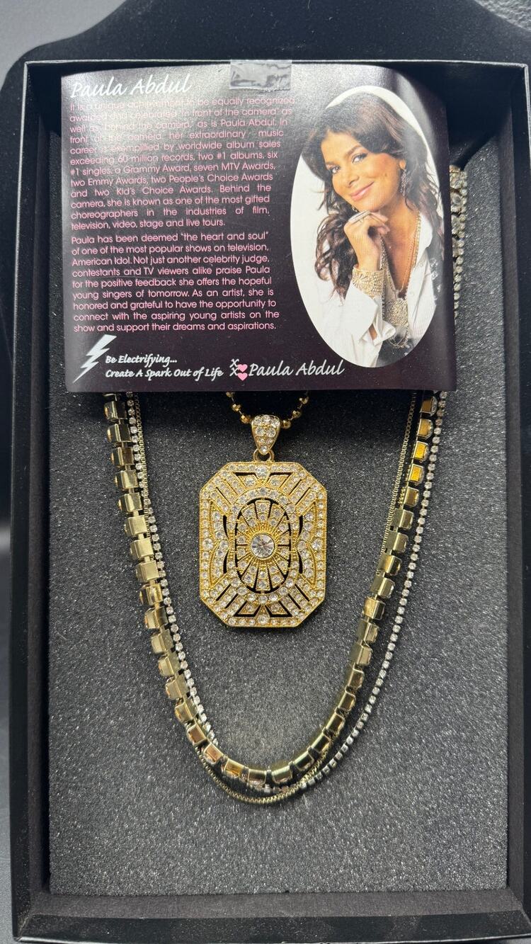 Paula Abdul Necklace Set